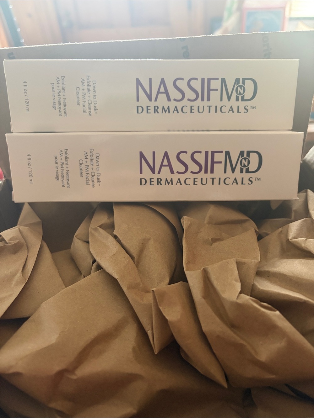 NASSIFMD Dermaceuticals Skincare Set - White & Purple Packaging